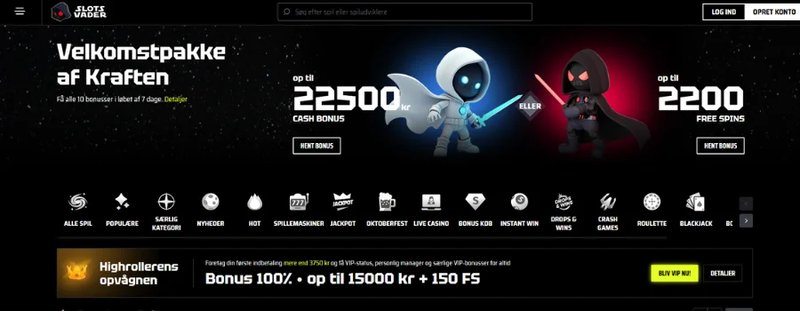 Discover slotsvader login
